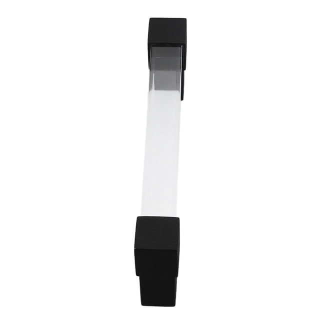 Acrylic Handle, Acrylic Drawer Pulls Strong For Closet Hole Spacing 128 Black