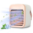 thumbnail image 1 of Amdohai Portable Air Conditioner Rechargeable Air Cooler Fan Air Conditioner Fan with Function Cooling Humidifier Filtration 3 Speeds Colorful Night Light, 1 of 8