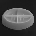 thumbnail image 3 of 4 Piezas Molde de Resina para Plato de Jabón de Silicona, Caja de Jabón de Drenaje Ovalado / Cuadrado, Molde de Fundición de Resina Epoxi, Organizador del Hogar, 3 of 7