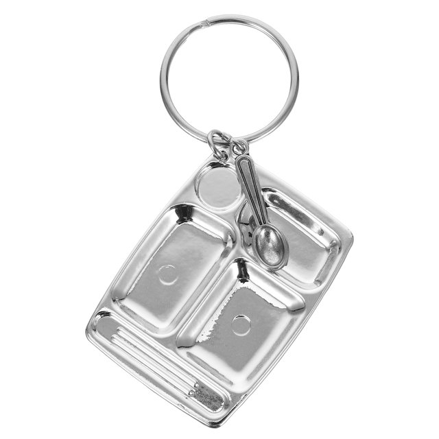 EXHUMKY Colgante De Llavero Creativo En De Pequeño Para Adornar O Llaves Color