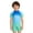 Blue, variant on Baby Boy Swimsuit Quick Drying 1 Piece Zipper Kids Swimsuits Breathable Stretch Surfing Suit Summer Toddler Clothing Orange Size 6-12 Months