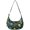 Alien Peace Sign Black Pattern, variant on Alien Peace Sign Black Pattern Hobo Shoulder Bag, Daily Shoulder Handbag with Adjustable Strap, Water Resistant Gift Ideas for Holiday Birthday Gifts