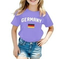 thumbnail image 2 of Coerni German Kids' T Shirt 2024 Soccer Trikot Girls' T Shirt Summer Casual Top Fashion Printed Shirt Sports Casual T Shirt for Teens Girls Shirts 5t, 2 of 4