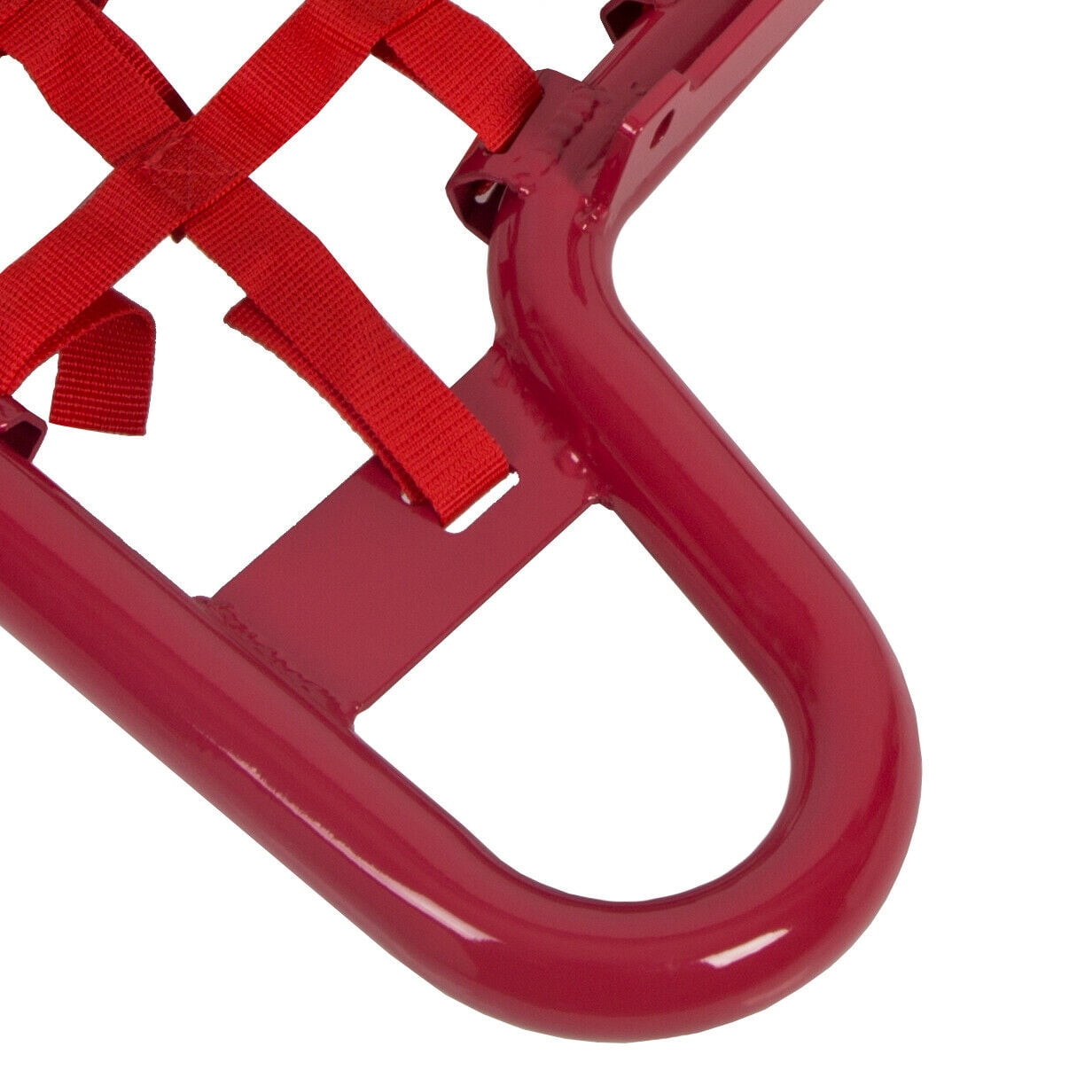 Kojem ATV Nerf Bars W/ Nets Webbing for 1990-2004 Yamaha Warrior 350 Red Aluminum 2003 2002 2001
