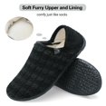 thumbnail image 3 of House Spesoul Fuzzy - Zapatillas de interior para mujer y hombre, color negro, 3 of 6
