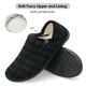 thumbnail image 3 of House Spesoul Fuzzy - Zapatillas de interior para mujer y hombre, color negro, 3 of 6