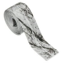 Caulk Tape Waterproof Self Adhesive Toilet Caulking Sealant Strip Bathtub Caulk Sealing Strip Tape, Ink Stone Pattern (1.5 Inch x 10.5 Ft)