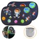 thumbnail image 1 of Sombras de sol para coche de bebé, gafas de sol autoadhesivas de protección UV para bebés, niños adultos, mascotas Feliz Sencillez, 1 of 5