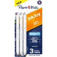 thumbnail image 1 of xianlin-InkJoy Bright Pens, Gel Pens, Medium Point (0.7mm), Retractable, Bright White Ink, 3 Count, 1 of 4