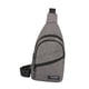 thumbnail image 5 of Bolso de hombro para hombre, mochila informal, ligero, resistente al agua, bolso de pecho para correr, trabajar, Gris, 5 of 9
