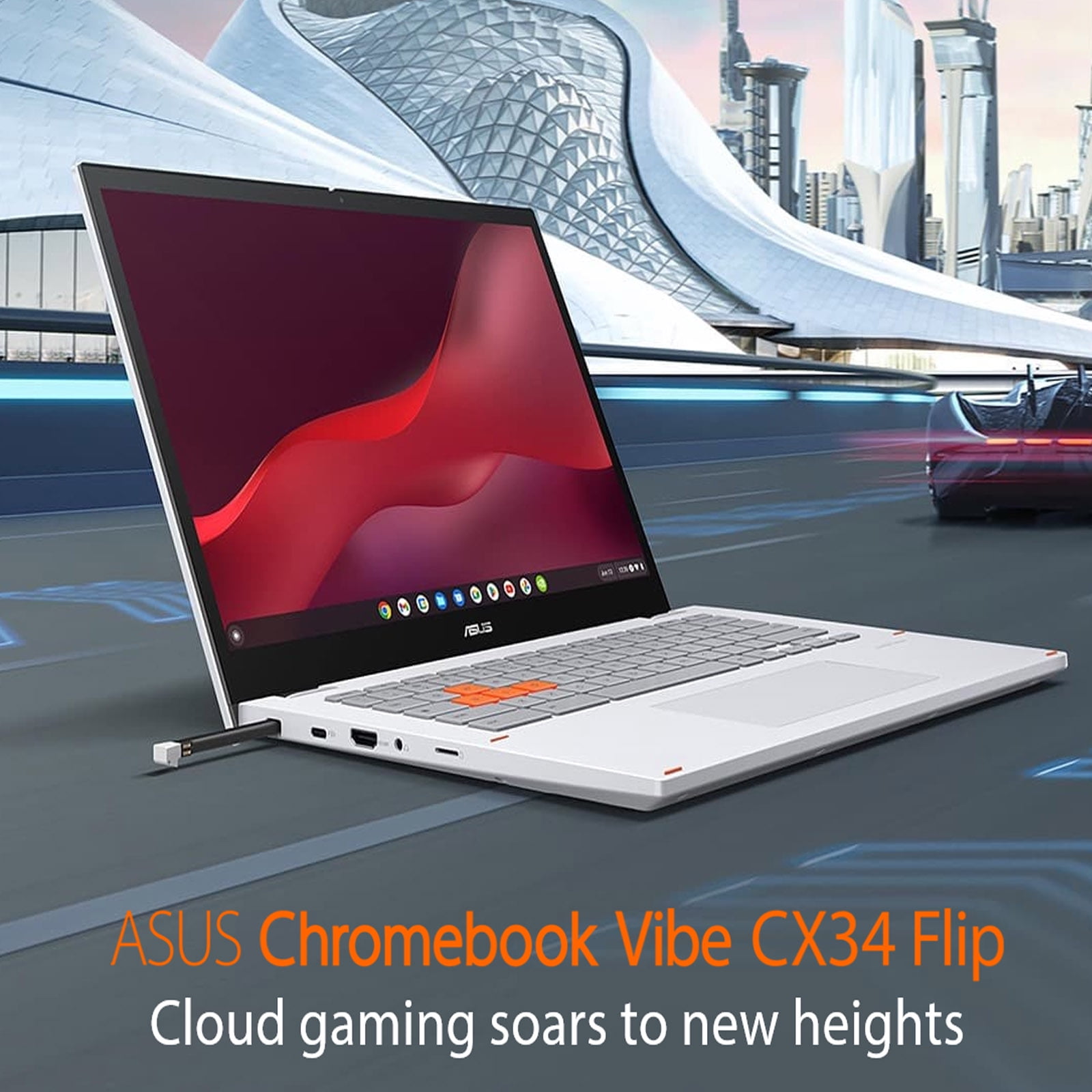 ASUS Chromebook Plus Touchscreen Laptop Flip 2-in-1 - 14" WUXGA Touch 144Hz, Intel Core i5-1235U, 8GB RAM| 512GB SSD, Backlit Keyboard, Stylus Pen, Gaming Chromebook Tablet