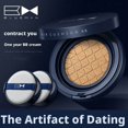 thumbnail image 2 of Bb Cream Air Cushion Full Coverage Waterproof Long-lasting Face Compact Concealer Makeup Z0m2, 2 of 8