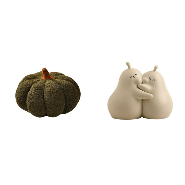 Almohadas de calabaza de Halloween,Cojines de calabaza de Halloween,suaves,para decoración del hogar,sujetalibros decorativos,Sujetalibros decorativos para oficina y hogar,libros