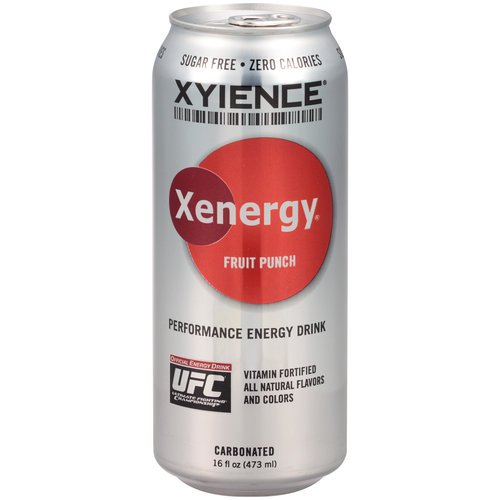 Xyience Fruit Punch Energy Drink, 16 Fl. Oz.