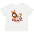 thumbnail image 3 of Inktastic My 1st Thanksgiving Cute Turkey with Feathers Boys or Girls Baby T-Shirt, 3 of 5