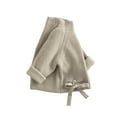 thumbnail image 2 of FOCUSNORM Toddler Girls Mock Neck Sweaters Long Sleeve Cable Knit Pullovers, 2 of 5