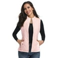 thumbnail image 2 of Art3d Women's Vests - Padded Lightweight Vest for Women, Stand Collar Quilted Gilet with Zip Pockets, 2 of 5