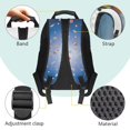 thumbnail image 4 of Aplkyhs Space Cat School Backpack for Boys Girls Ages 6-18 Large Capacity Ergonomic Padded Adjustable Shoulder Straps for Elementary Middle High School Daily Use Travel, 4 of 7