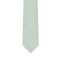 thumbnail image 5 of Jacob Alexander Men's Woven Diamond Grid Pattern Slim 2.5 inch Width Neck Tie - Light Blue Gold, 5 of 7