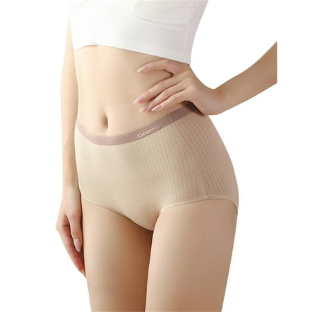 

Brief Underwear For Women High Waist Belly Lifting Breathable High Elastic Trunks