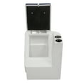 thumbnail image 4 of Wise DLX1305R-1904 DLX Series Pontoon Right Radius Lean Back Recliner - White / Mariner Blue, 4 of 8