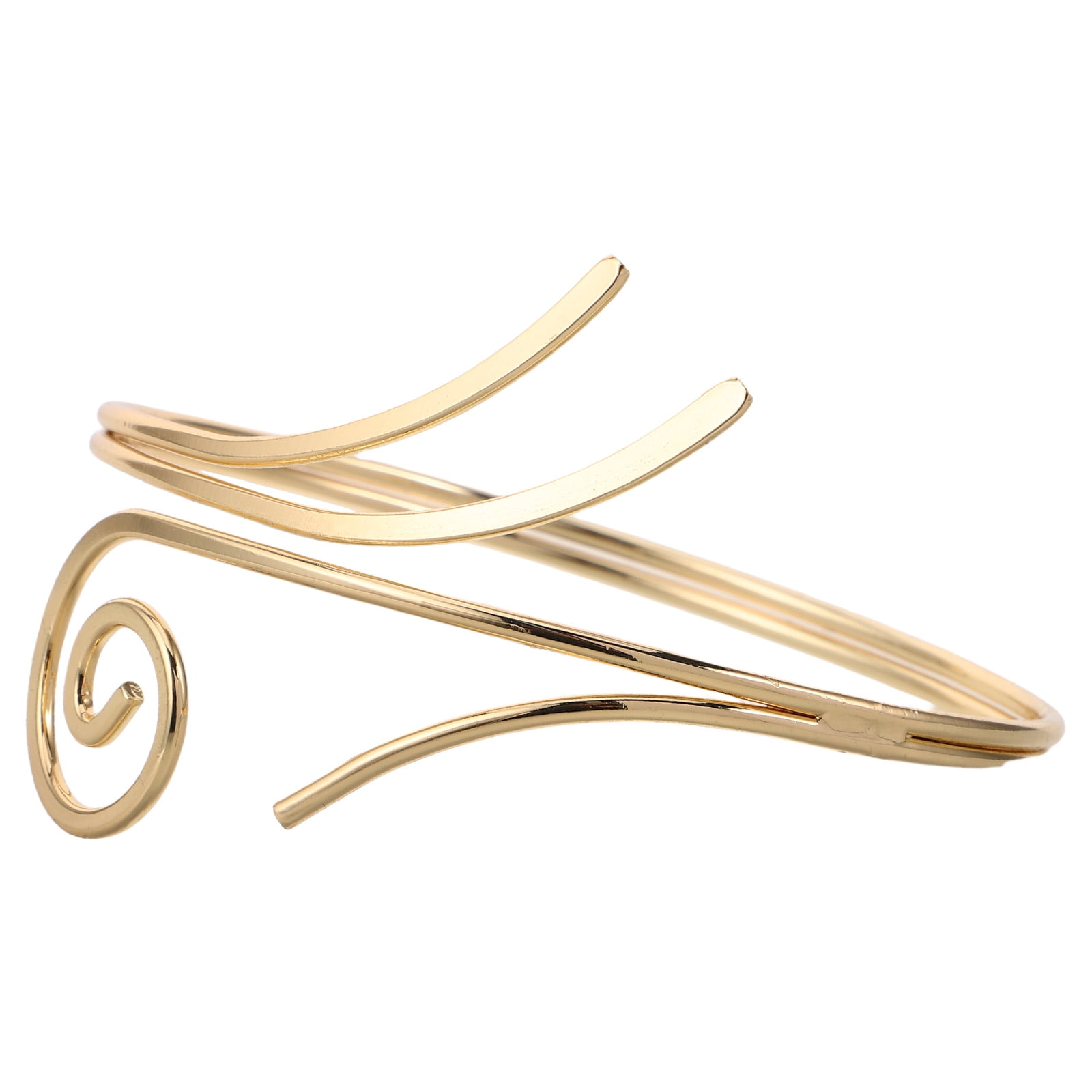 Layered Tassel Arm Cuff - Gold Arm Cuff Upper Arm,Adjustable