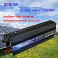 thumbnail image 2 of Pure Sine Wave Inverter 1000W 1600W 2000W DC 12V / 24V 50Hz 60Hz Power Inverter Home Car Converter Solar Energy ,Wide Usage, 2 of 7