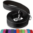 thumbnail image 4 of CNKOO [Laisse pour Chien Réfléchissante Robuste] Laisse pour Chien Réfléchissante avec Poignée Rembourrée Polyamide Robuste Lavable en Machine Fermoir Renforcé - Compatible avec Assorti C, 4 of 5