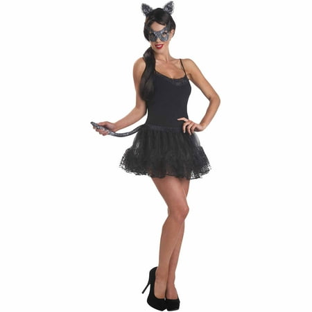 Lace Kitty Accessory Set Adult Halloween Accessory