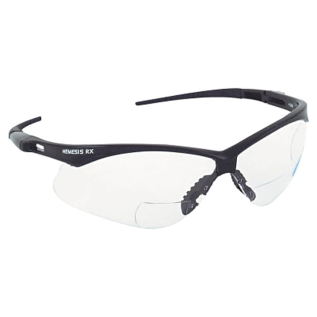 Lentes de seguridad Jackson Nemesis RX con dioptría 1.50, negro