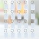 thumbnail image 5 of 20 llaveros acrílicos decorativos creativos en blanco, llavero colgante de plástico transparente, llavero artesanal para bolso, mochila., 5 of 7