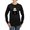 Black, variant on - Nun Cute_Tr Women's Long Sleeve Dark T Shirt - Women's Long Sleeve Graphic Tee Casual Fit