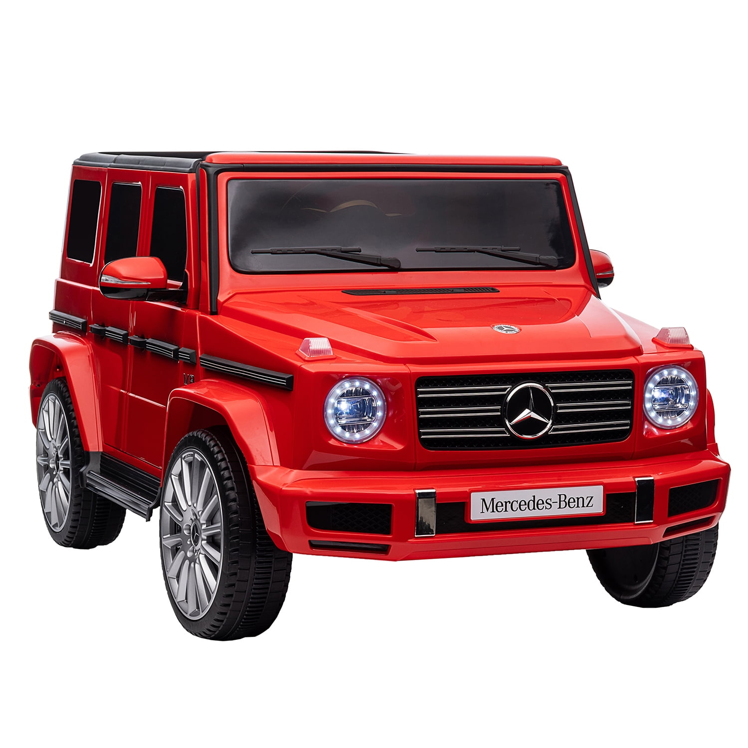 Resenkos 24V Kids Ride on Car, Electric Car for Kids, Ride on Toys with Parental Remote, Red