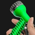 thumbnail image 6 of Luxcidy Green Garden Hose - Flexible, Lightweight, Durable, Multi Functional Spray Nozzle for Gardening, 1PC, 6 of 9