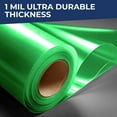thumbnail image 3 of Green Cellophane Wrap 40'' x 100' Roll - Colored Cellophane Sheets for Craft Baskets, Gift Wrapping Supplies, Plastic Wrap for Gift Baskets, 3 of 4