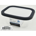 thumbnail image 6 of Mainstays Gray Plastic Durable Food Storage Containers (2 Count), 6 of 6
