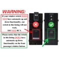 thumbnail image 4 of SWITCHDOCTOR Front Passenger Window Switch for 2007-2012 Nissan Altima, Pathfinder, 2009-2014 Maxima, Murano, 4 of 4