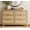 6-Drawer-oak, variant on Wetalus Rattan 9 Drawer Dresser, 55" Modern Farmhouse Wood Chest, Boho TV Stand for Bedroom,Walnut