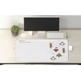 thumbnail image 2 of Christmas Computer Mouse Pad, Reindeers Santa Claus Penguins and Xmas Tree Stripes Design, Rectangle Non-Slip Rubber Mousepad X-Large, 35" x 15" Gaming Size, Multicolor, by Ambesonne, 2 of 2