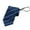 Dark Blue, variant on Xfvqtps Tie for Men Zipper Ties Pre-Tied Neckties Adjustable Stripe 3.15" for Formal Dress Business Light Blue