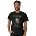 thumbnail image 4 of Funny Locals Only Grim Reaper Skull Plus Size Crewneck Graphic Tee Shirt Brisco Brands 3X, 4 of 5