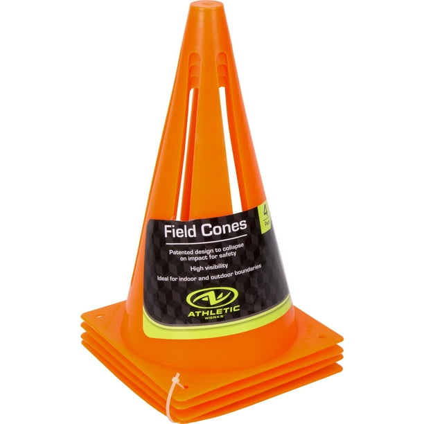 Athletic Works Field Cones 4 Cones