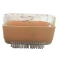 thumbnail image 2 of Fiudx Jabonera con Cepillo, Diseño de Rodillo, Material Pp, Duradera, Fácil de Limpiar, Almacenamiento Multifuncional, para Jabón, Ropa, Sandalias, Uso Doméstico, Juego de 1 Pieza, 2 of 6