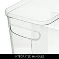 thumbnail image 5 of iDesign 3-Section Divided Pantry Organizer Bin for Kitchen Storage - Organize Food Pouches and Seasoning Packets, 5 of 11