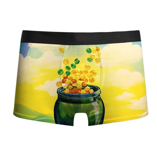 Calzones Para Hombre, Ropa Interior Estampada De Moda Para La Festividad De San Patricio Para Hombre 1