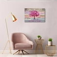 thumbnail image 4 of Aaroca Pink Inspirational Wall Art for Office Women Motivational Quotes Phrases Poster Rustic Heart Tree Pictures Unframed Wall Art Décor Contemporary Home Workspace Desk Decorations Gifts for Women, 4 of 5