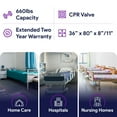 thumbnail image 2 of Proheal Bariatric Low Air Loss Alternating Pressure Air Mattress with Pump & Side Air Bolsters - Stages I-IV 36” x 80” x 8/11", 2 of 8
