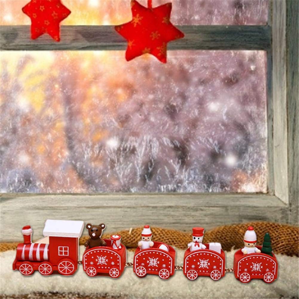 small christmas train set