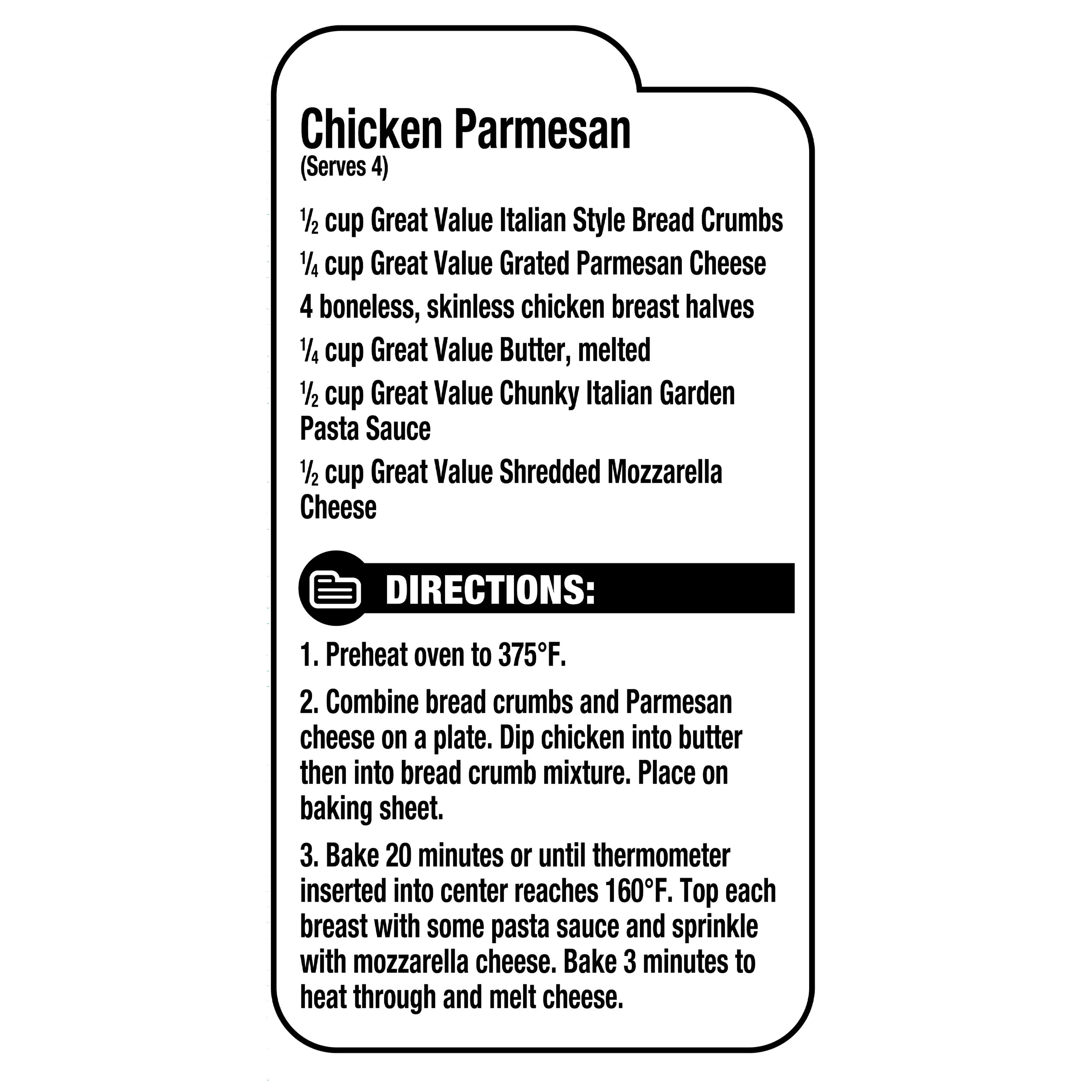 (6 pack) Great Value Italian Style Bread Crumbs, 15 oz