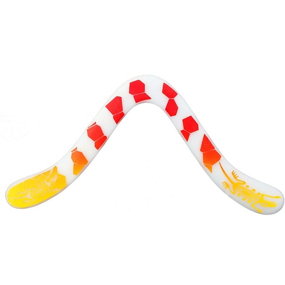 Technic Decorated ABS Plastic Boomerangs - Real V shaped boomerangs from France